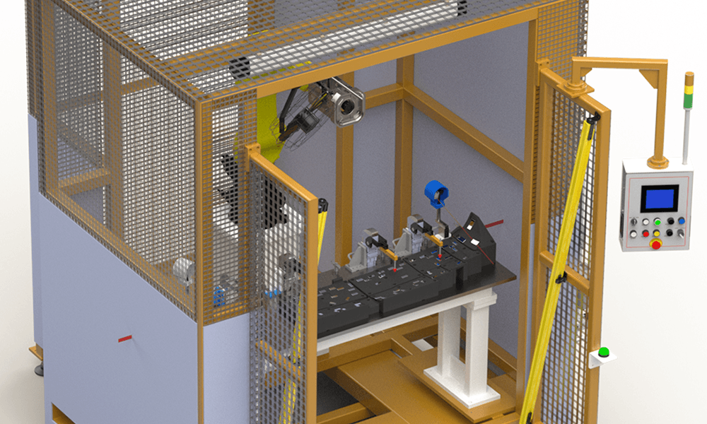 Vision Inspection Stand-Alone Machine Design