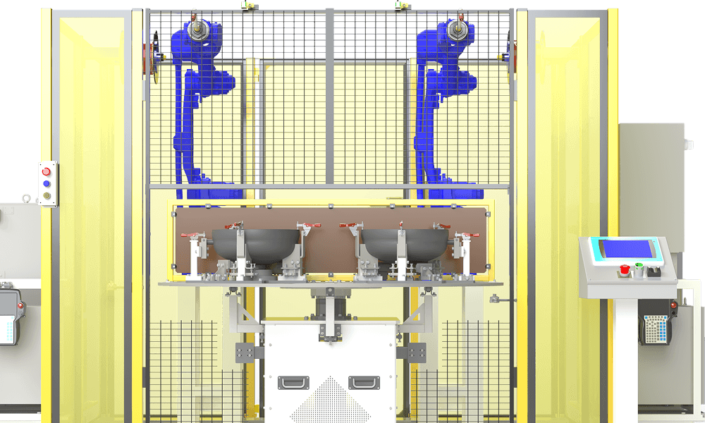 Robotic MIG welding cell design