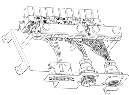 Aircraft Relay Panel Assembly