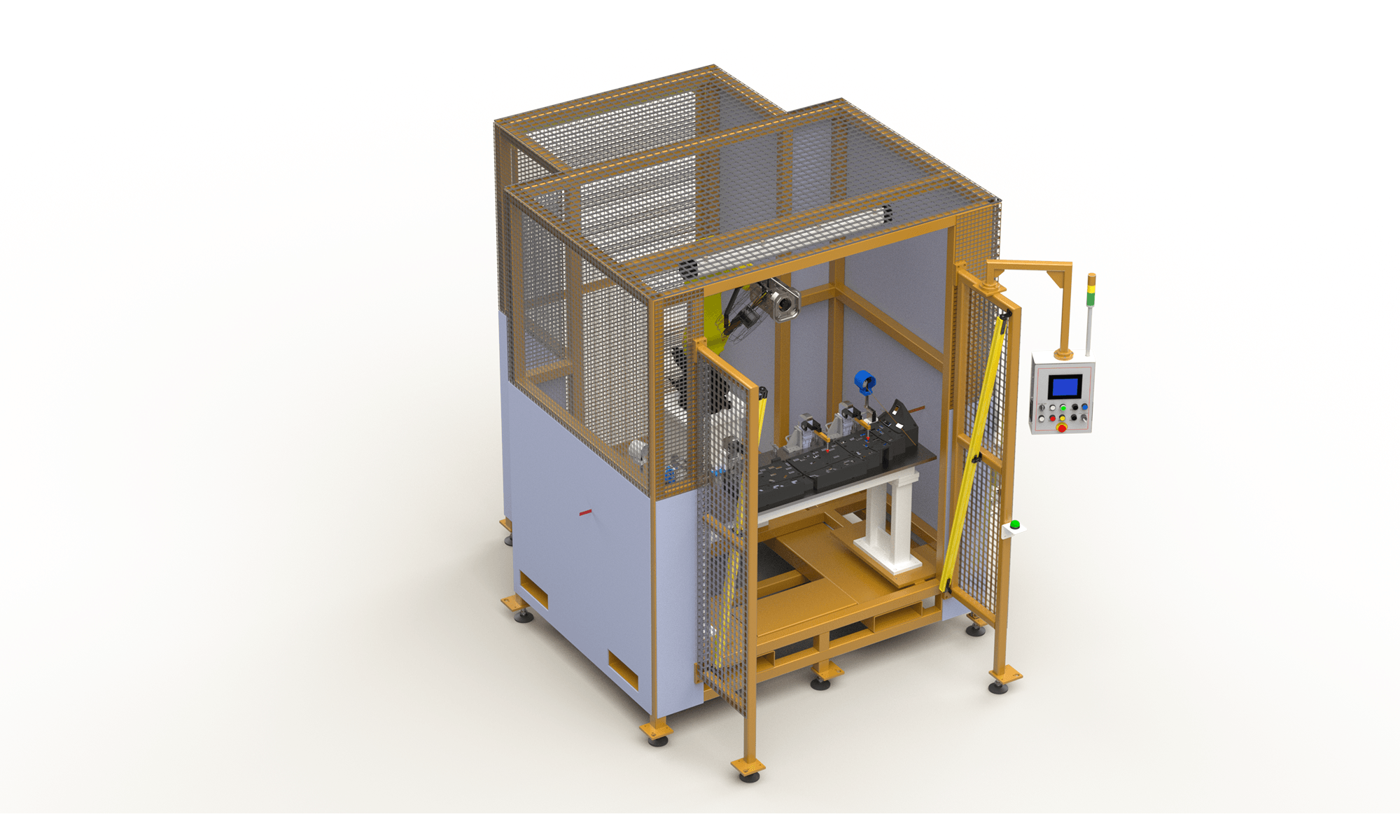 Vision Inspection Stand-Alone Machine Design