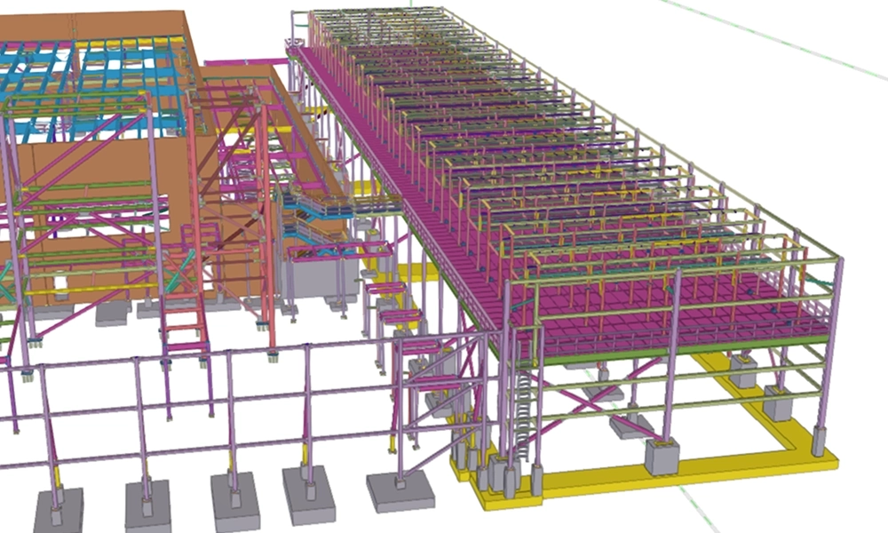 Data Center Structural Steel Detailing