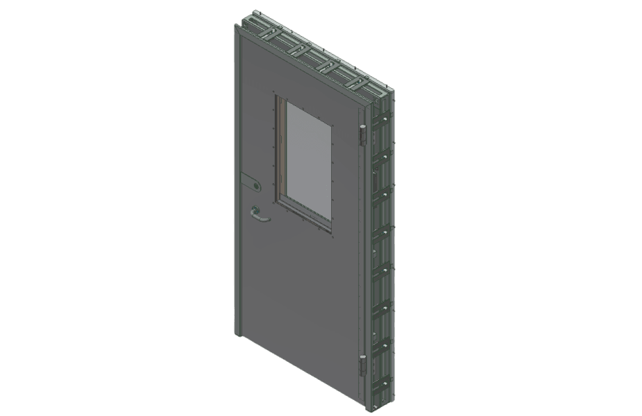 Security Door Design Automation with Inventor Macros