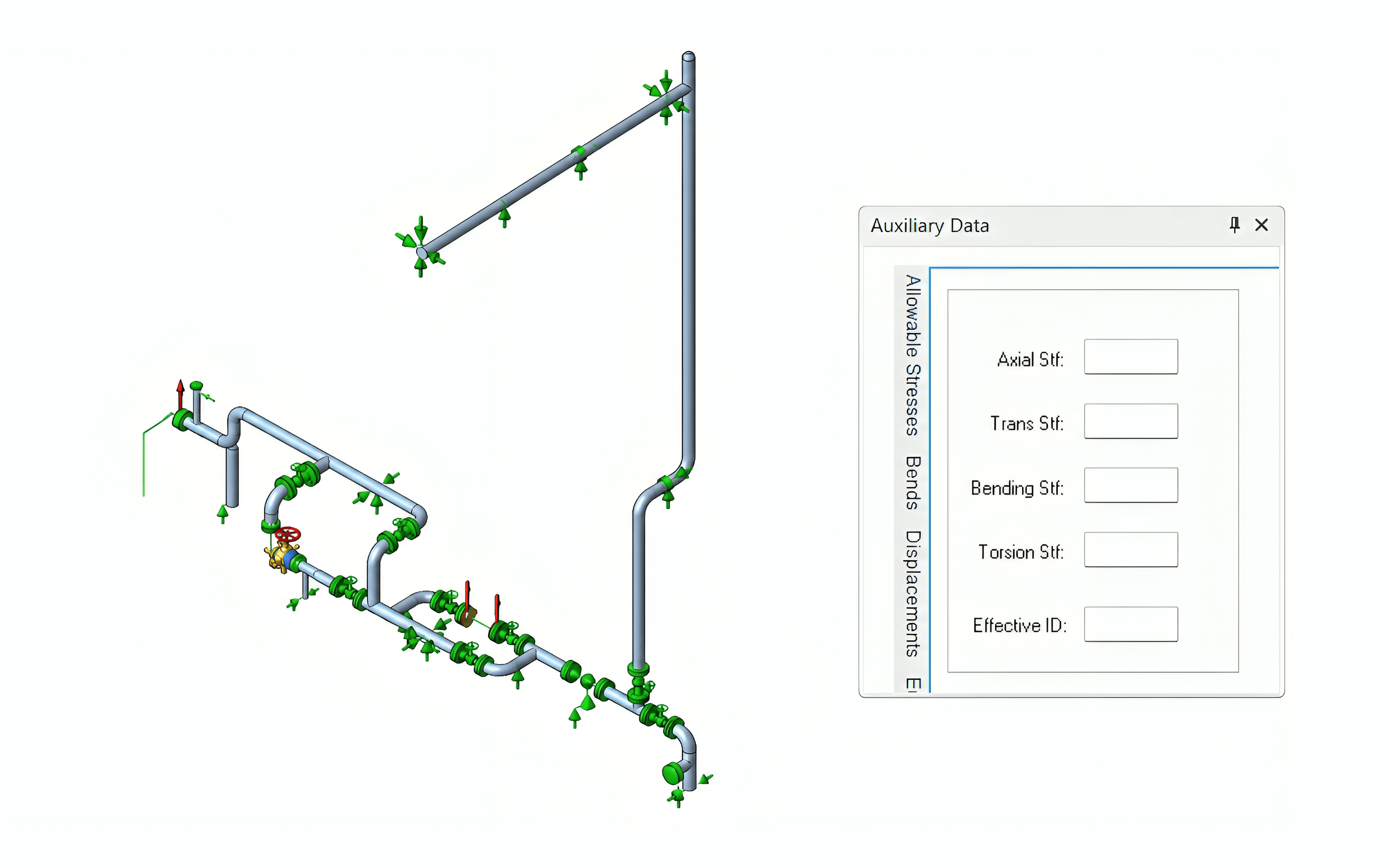 Data-Driven Piping Stress Analysis