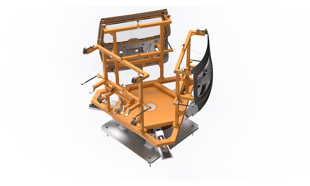 Station Turntable for Glass + Tailgate Handling